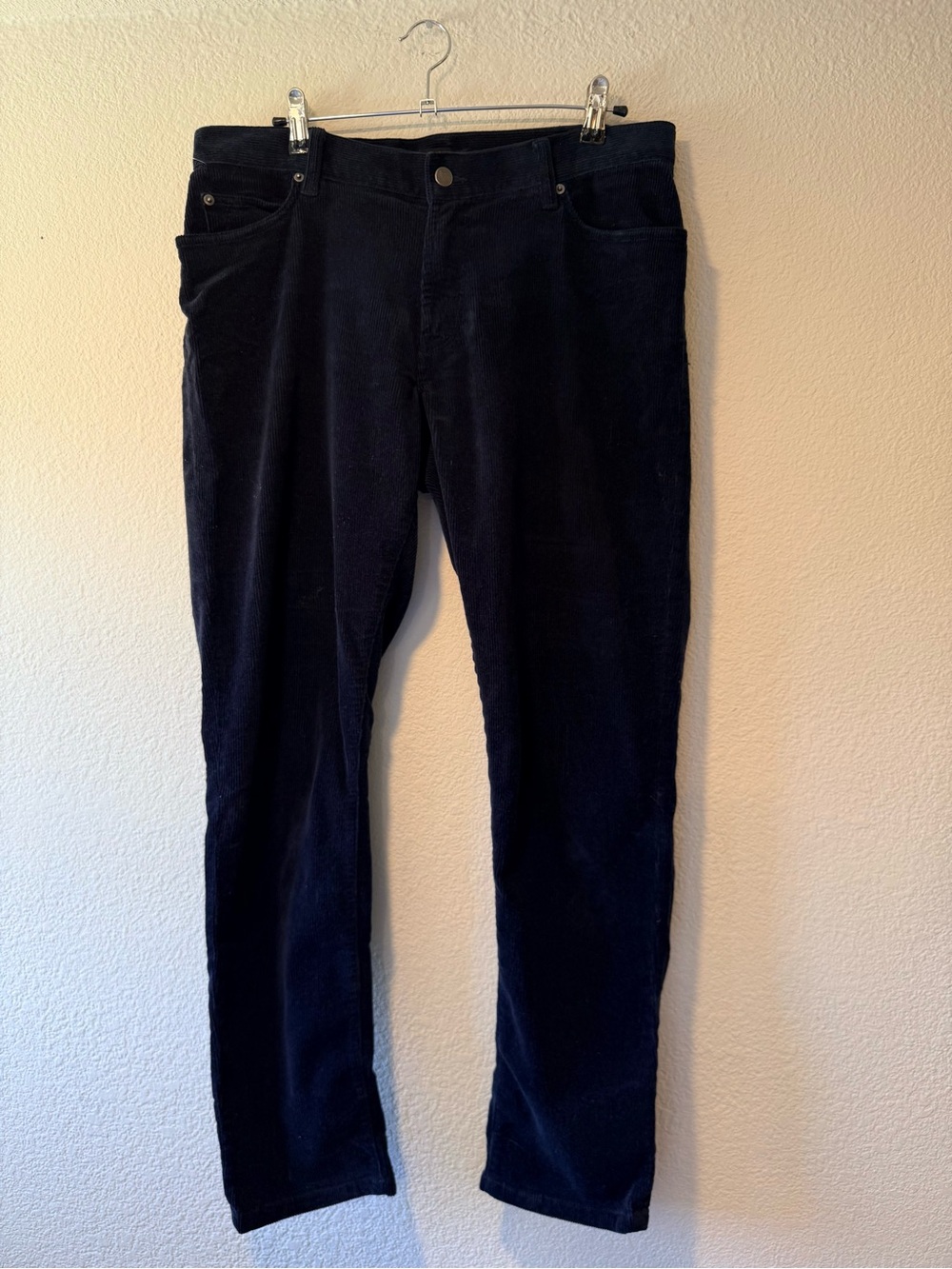 QUINCE Men's Dark Navy Corduroy Pants